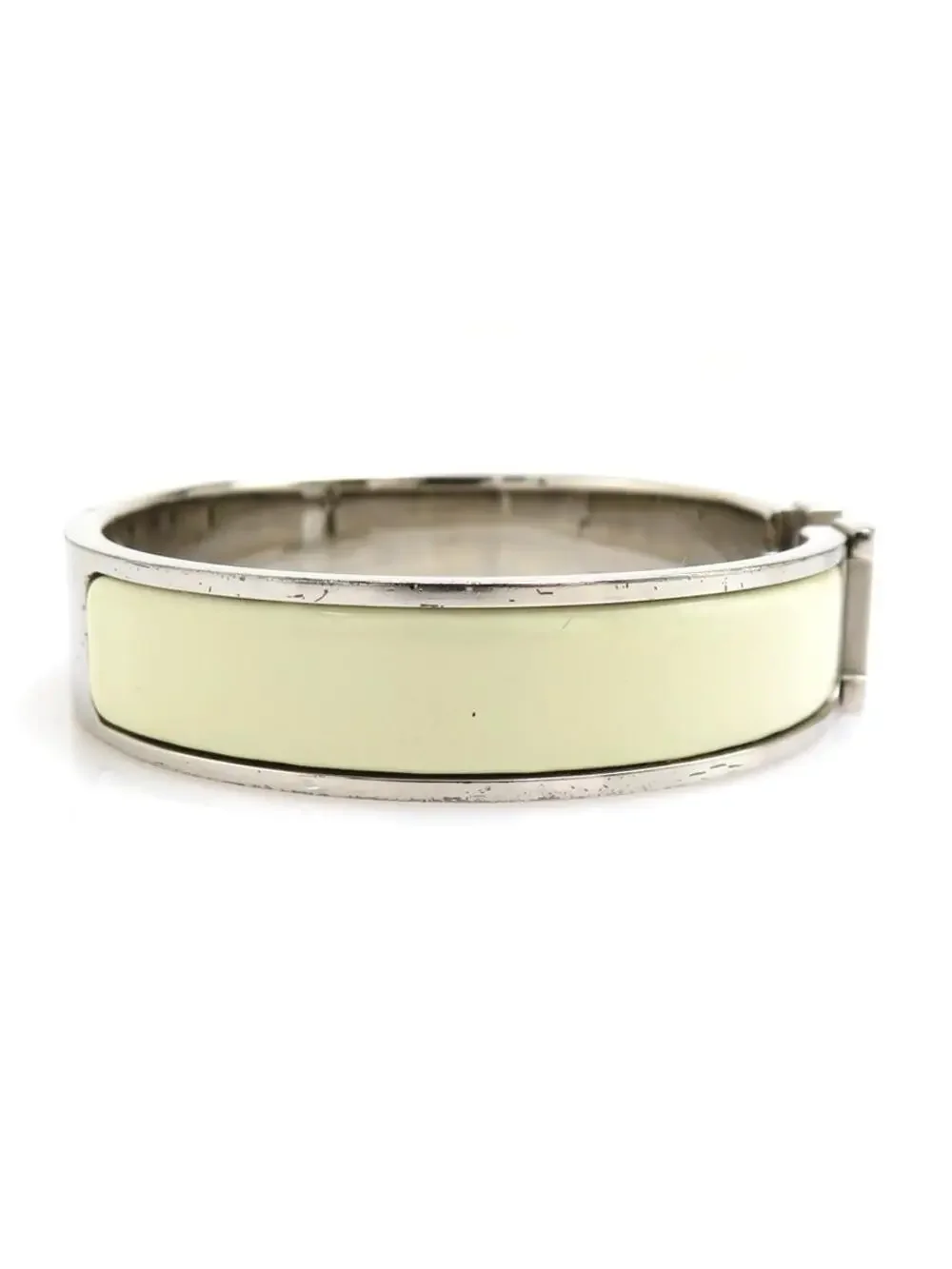 Auth Hermes Clic Clac H Bangle Bracelet #302726H38B